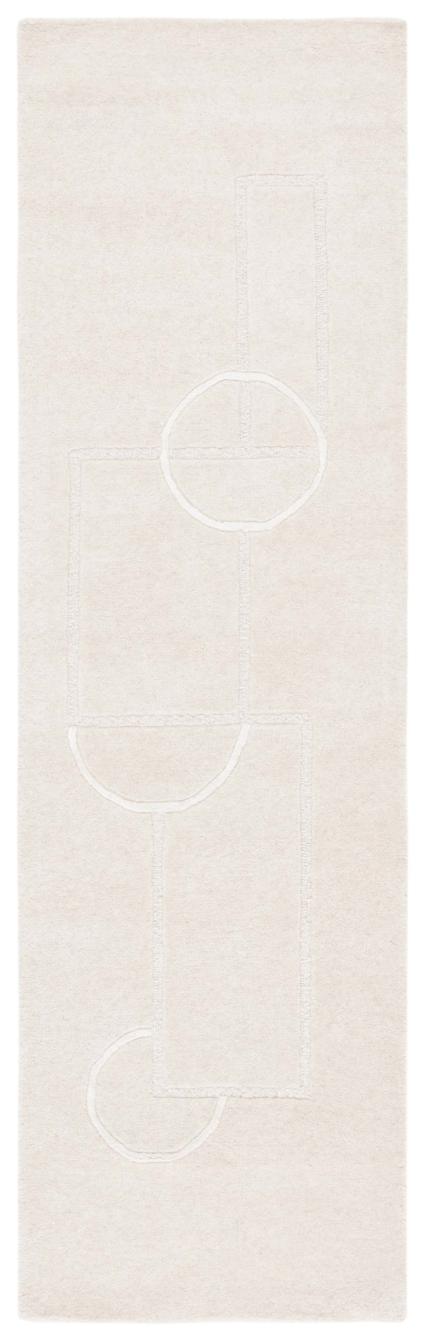Safavieh Soho 627 Hand Tufted Contemporary Rug Beige / Ivory 4' x 6'