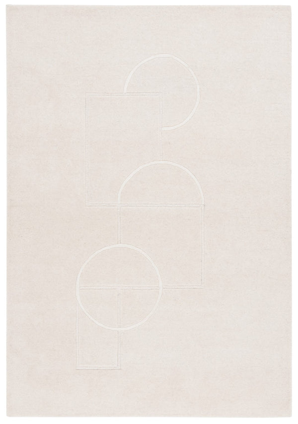 Safavieh Soho 627 Hand Tufted Contemporary Rug Beige / Ivory 5' x 8'