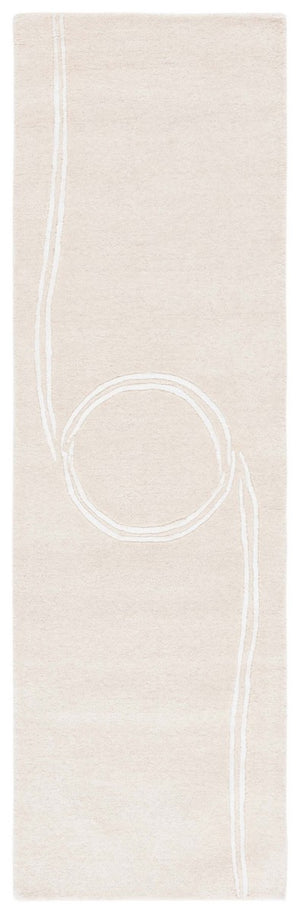 Safavieh Soho 628 Hand Tufted Contemporary Rug Beige / Ivory 8' x 10'