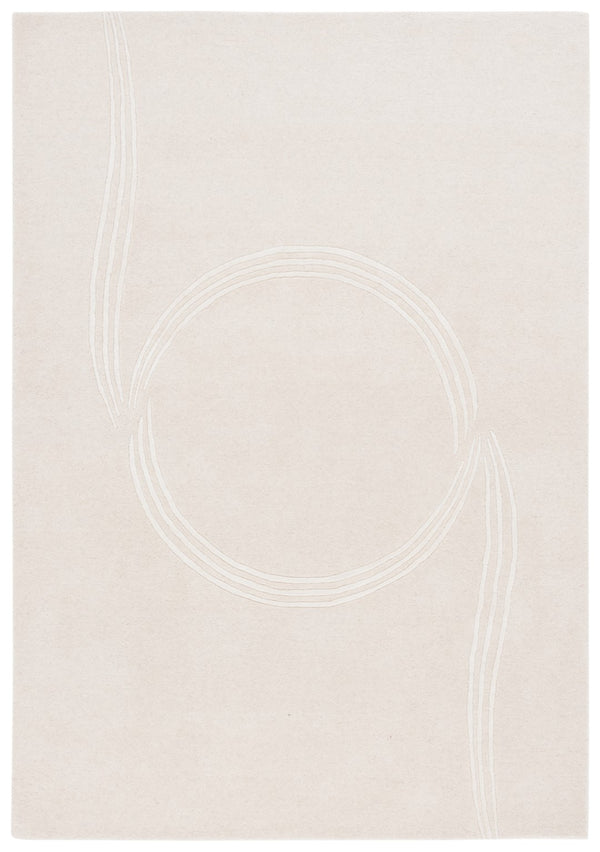 Safavieh Soho 628 Hand Tufted Contemporary Rug Beige / Ivory 5' x 8'