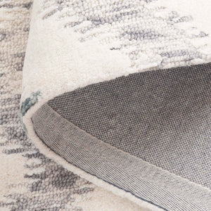 Safavieh Soho Modern Hand-tufted Area Rug - Elegant Blend Of Soft Tones For Sophisticated Home Décor Ivory ,Grey 45% Wool,45% Viscose,10% Cotton Soh658a-4