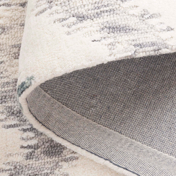 Safavieh Soho Modern Hand-tufted Area Rug - Elegant Blend Of Soft Tones For Sophisticated Home Décor Ivory ,Grey 45% Wool,45% Viscose,10% Cotton Soh658a-4