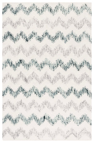 Safavieh Soho Modern Hand-tufted Area Rug - Elegant Blend Of Soft Tones For Sophisticated Home Décor Ivory ,Grey 45% Wool,45% Viscose,10% Cotton Soh658a-4