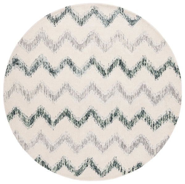 Safavieh Soho Modern Hand-tufted Area Rug - Elegant Blend Of Soft Tones For Sophisticated Home Décor Ivory ,Grey 45% Wool,45% Viscose,10% Cotton Soh658a-4