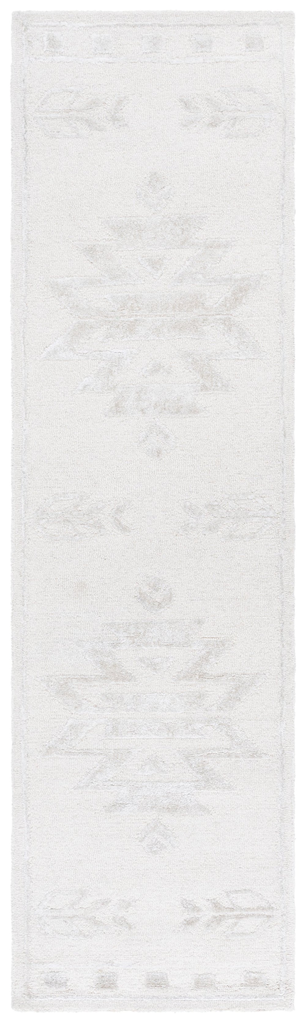 Safavieh Soho Exquisite Hand-tufted Area Rug - Modern Design In Luxurious Wool & Viscose Blend For Any Space Ivory 60% Wool,30% Viscose,10% Cotton Soh659a-6sq