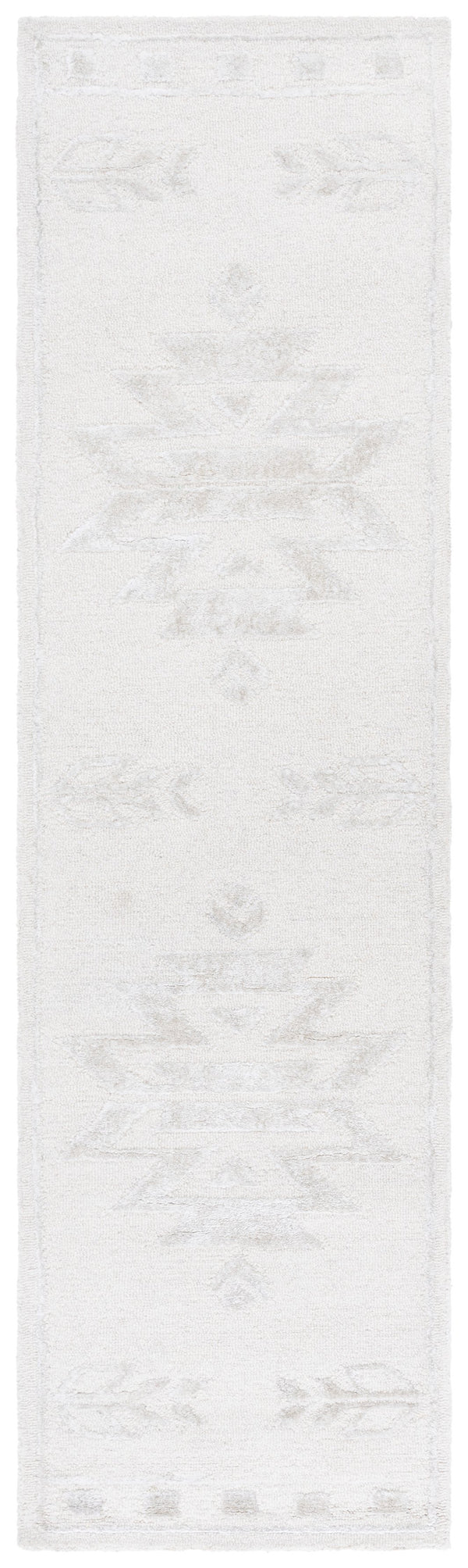 Safavieh Soho Exquisite Hand-tufted Area Rug - Modern Design In Luxurious Wool & Viscose Blend For Any Space Ivory 60% Wool,30% Viscose,10% Cotton Soh659a-6sq