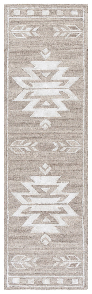 Safavieh Soho Exquisite Hand-tufted Area Rug - Modern Design In Luxurious Wool & Viscose Blend For Any Space Beige ,Ivory 60% Wool,30% Viscose,10% Cotton Soh659b-28