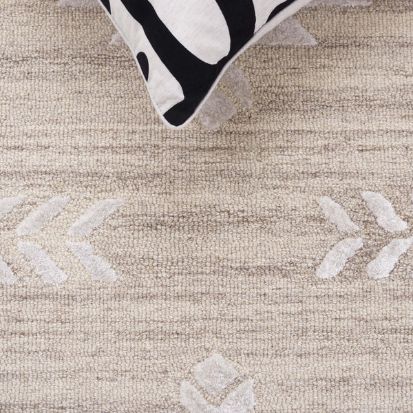 Safavieh Soho Exquisite Hand-tufted Area Rug - Modern Design In Luxurious Wool & Viscose Blend For Any Space Beige ,Ivory 60% Wool,30% Viscose,10% Cotton Soh659b-28