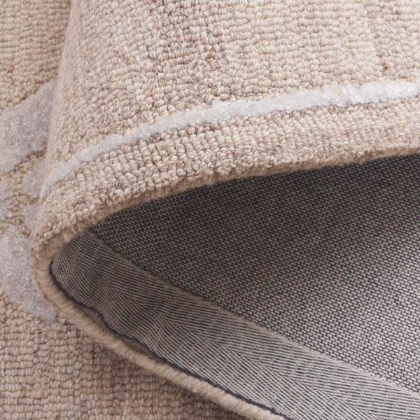 Safavieh Soho Exquisite Hand-tufted Area Rug - Modern Design In Luxurious Wool & Viscose Blend For Any Space Beige ,Ivory 60% Wool,30% Viscose,10% Cotton Soh659b-28