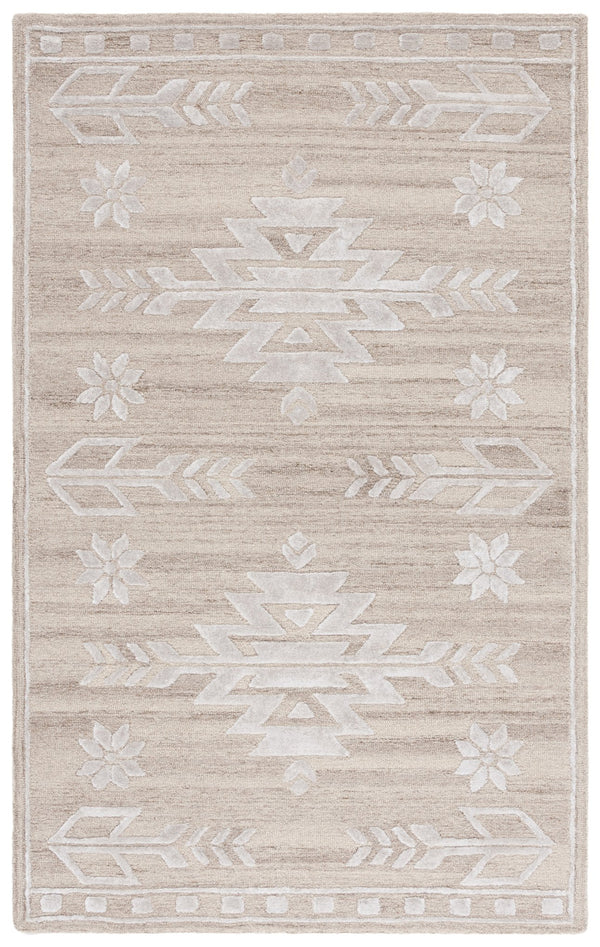 Safavieh Soho Exquisite Hand-tufted Area Rug - Modern Design In Luxurious Wool & Viscose Blend For Any Space Beige ,Ivory 60% Wool,30% Viscose,10% Cotton Soh659b-28