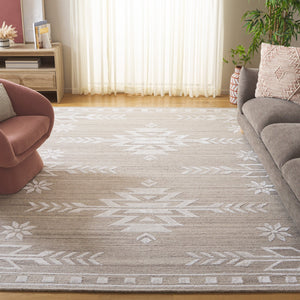 Safavieh Soho Exquisite Hand-tufted Area Rug - Modern Design In Luxurious Wool & Viscose Blend For Any Space Beige ,Ivory 60% Wool,30% Viscose,10% Cotton Soh659b-28
