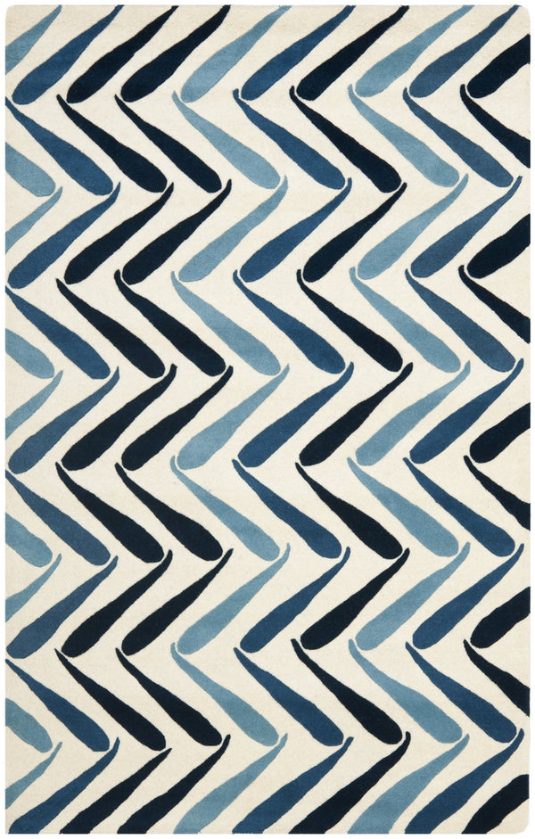 Soh731 Hand Tufted Wool and Viscose Area Rug - Luxurious Design from India for Timeless Elegance