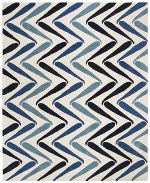 Soh731 Hand Tufted Wool and Viscose Area Rug - Luxurious Design from India for Timeless Elegance