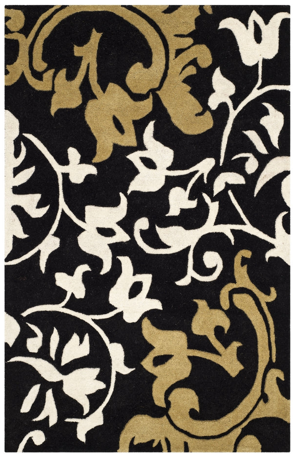 Soh760 Luxurious Hand-Tufted Wool and Viscose Rug from India - Perfect for Modern Home Décor!