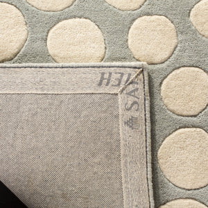 Soh766 Hand Tufted Wool and Viscose Rug - Luxurious 12mm Pile Height for Elegant Home Décor