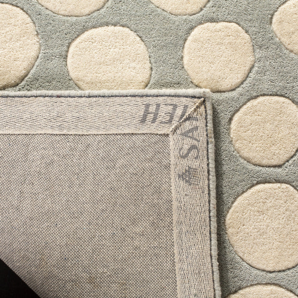 Soh766 Hand Tufted Wool and Viscose Rug - Luxurious 12mm Pile Height for Elegant Home Décor