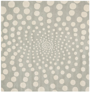 Soh766 Hand Tufted Wool and Viscose Rug - Luxurious 12mm Pile Height for Elegant Home Décor