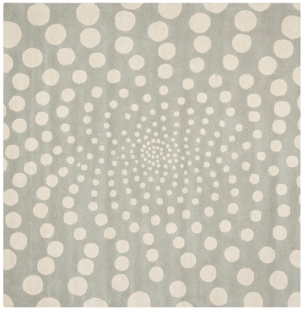 Soh766 Hand Tufted Wool and Viscose Rug - Luxurious 12mm Pile Height for Elegant Home Décor