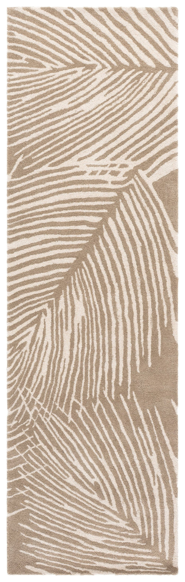 Safavieh Soho Hand-Tufted Wool Viscose Accent Rug In Beige Ivory — Soft Feather-Stroke Design, Durable Elegance 2'-0" x 3'-0" SOH793A-2