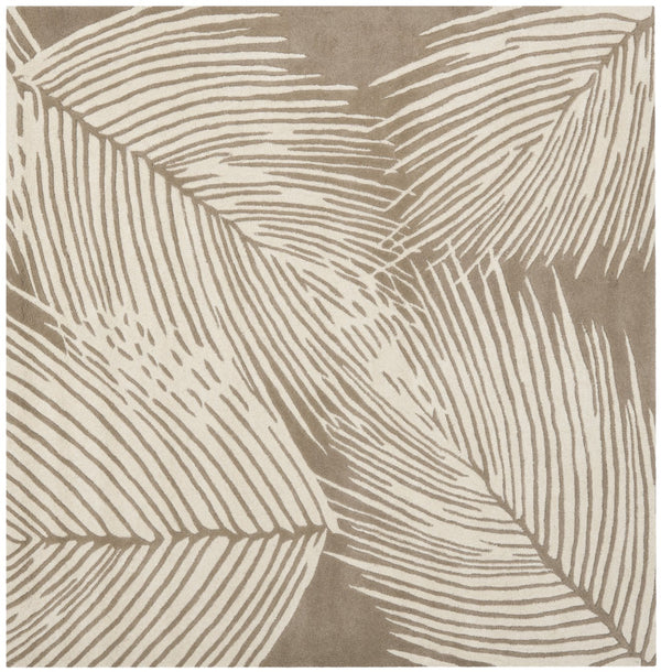 Safavieh Soho Hand-Tufted Wool Viscose Accent Rug In Beige Ivory — Soft Feather-Stroke Design, Durable Elegance 2'-0" x 3'-0" SOH793A-2