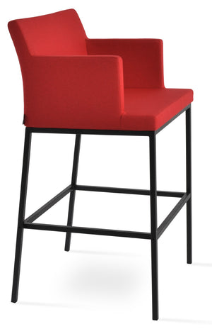Soho Concept Soho Mw Barstools & Counterstools - Luxurious Boucle, Velvet & Nubuck Fabrics With 10-year Guarantee Black,Red  Soho-concept-dining-chair-09807