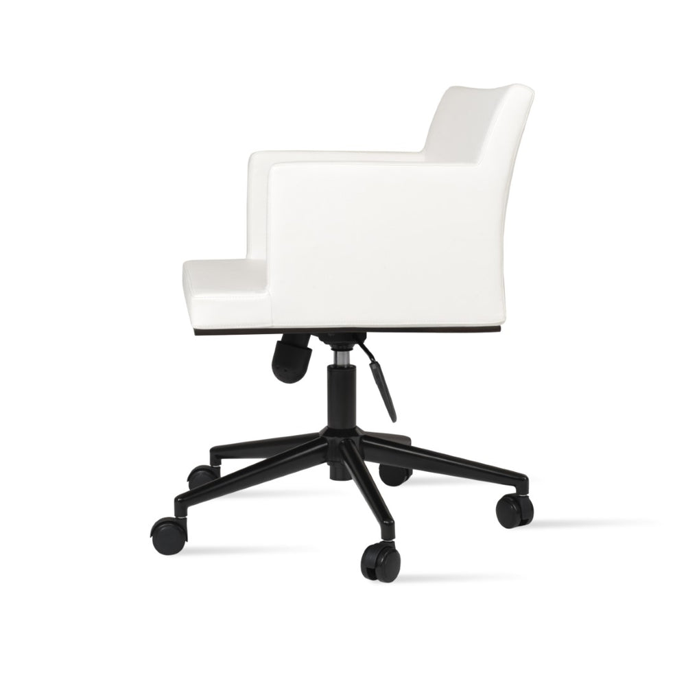 Soho Concept Soho Office Desk (Ppm & Ppm-s) - Elegant White Finish With 5-year Warranty For Ultimate Durability White  Soho-concept-dining-chair-11969