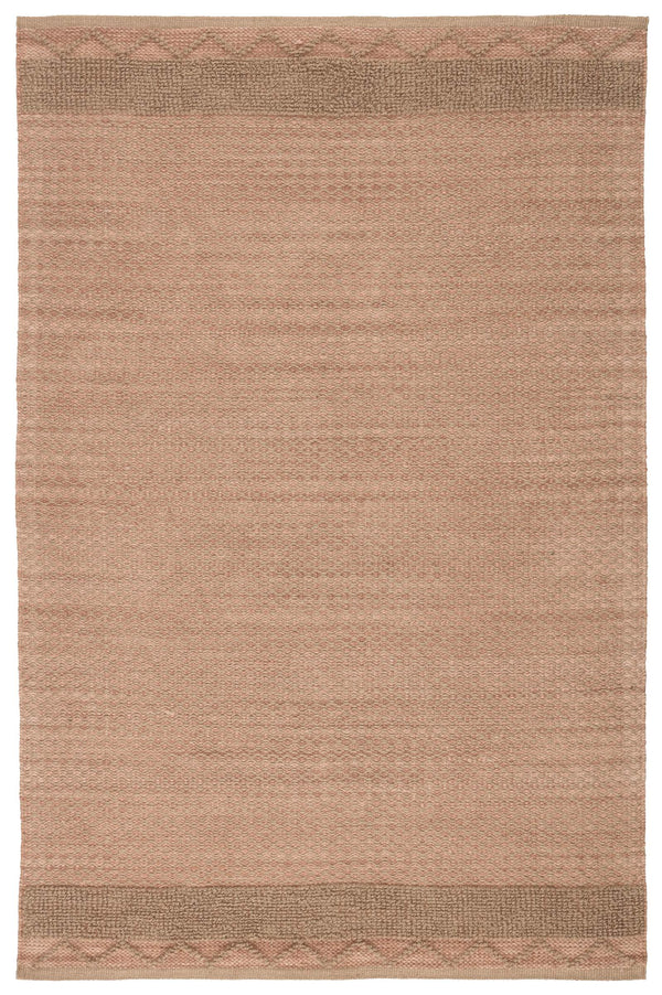 Jaipur Living Jaipur Living Curran Handwoven Jute Rayon Rug Bohemian Diamond Lattice Bedroom Accent Pink 9'X12' RUG146070