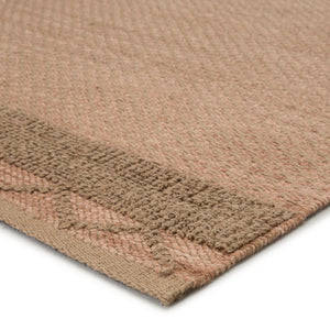 Jaipur Living Jaipur Living Curran Handwoven Jute Rayon Rug Bohemian Diamond Lattice Bedroom Accent Pink 9'X12' RUG146070