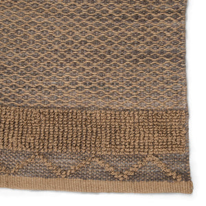 Jaipur Living Jaipur Living Curran Handwoven Jute Rayon Rug Bohemian Diamond Lattice Bedroom Accent Gray 9'X12' RUG146075