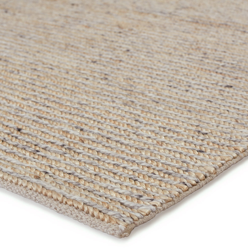 Jaipur Living Sorrel Merrow Sor01 Handwoven Handmade 50% Jute 25% Wool 25% Viscose Solids Solid Indoor Rug Beige, Gray 50% Jute 25% Wool 25% Viscose Rug153087