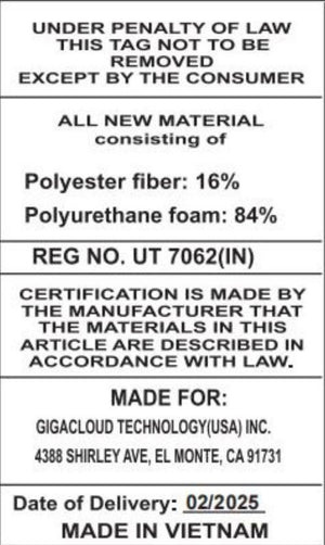 English Elm TOPMAX 76-inch Extendable Trestle Dining Set with 18" Removable Leaf, Upholstered Chairs & Bench Dark Brown SP000048AAD