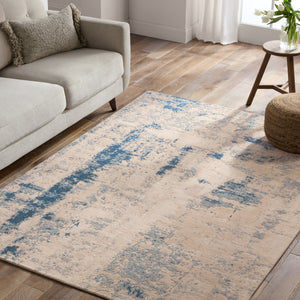 Jaipur Living Spectra Orsino SPA05 Machine Made Powerloomed Indoor Rug Blue 8' x 10'