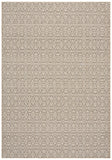 Sisal Elegant Modern Geometric Area Rug - Durable Power Loomed Polypropylene for Indoor & Outdoor Use