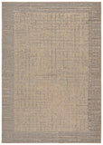 Sisal Modern Geometric Area Rug – Durable Power Loomed Polypropylene for Elegant Home Decor