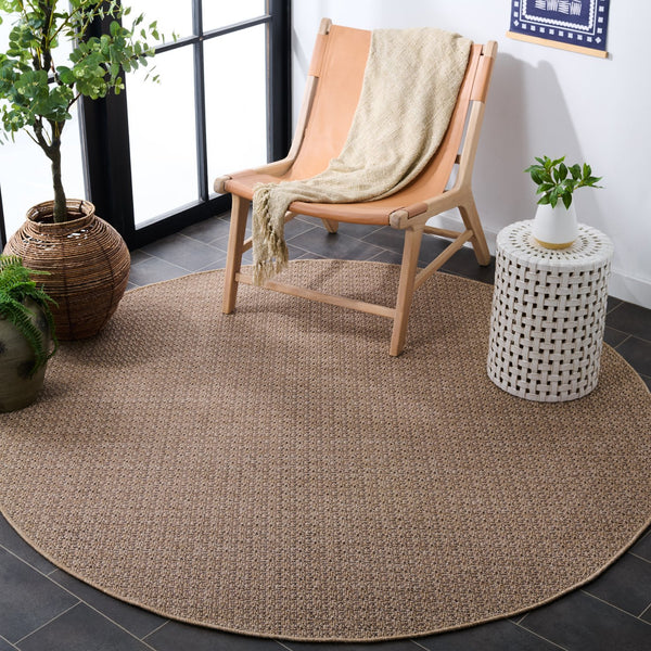 Safavieh Sisal Low-Profile Performance Rug Dark Beige/Beige — Durable, Stain-Resistant Modern Minimalist Rug 4'-0" x 6'-0" SPF110B-4