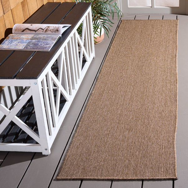 Safavieh Sisal Performance Natural Area Rug — Low‑Profile, Power‑Loomed Durability For High‑Traffic Rooms 6'-7" x 6'-7" SPF800C-7SQ