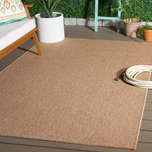 Safavieh Sisal Performance Natural Area Rug — Low‑Profile, Power‑Loomed Durability For High‑Traffic Rooms 6'-7" x 6'-7" SPF800C-7SQ