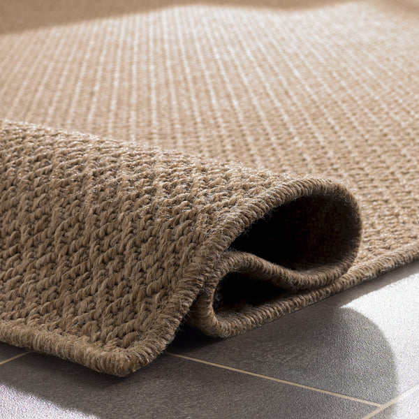 Safavieh Sisal Natural Performance Area Rug — Low-Profile Durable Power-Loomed Texture For Modern Homes 5'-3" x 7'-6" SPF802C-5