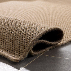Safavieh Sisal Performance Low-Profile Turkish Rug In Natural Tone — Durable, Stain-Resistant Flatweave For High-Traffic Spaces 4'-0" x 6'-0" SPF804C-4