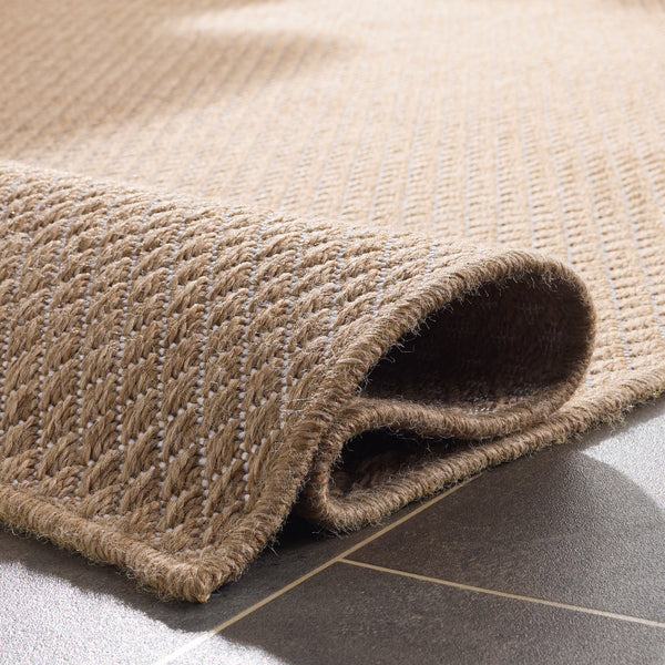 Safavieh Sisal Performance Rug In Natural Ivory — Low-Profile, Stain-Resistant Power‑Loomed Texture For Modern Spaces 4'-0" x 6'-0" SPF806C-4