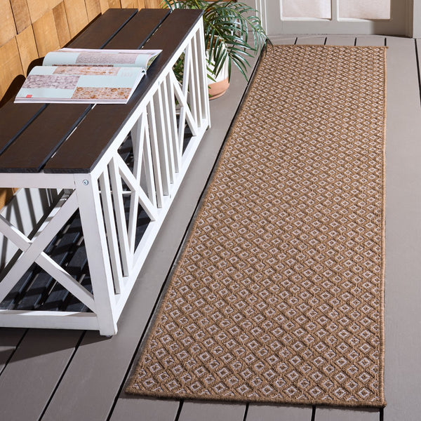 Safavieh Sisal Performance Runner In Natural Ivory — Low-Profile, Stain‑Resistant Geometric Rug For Hallways 2'-0" x 8'-0" SPF808C-28