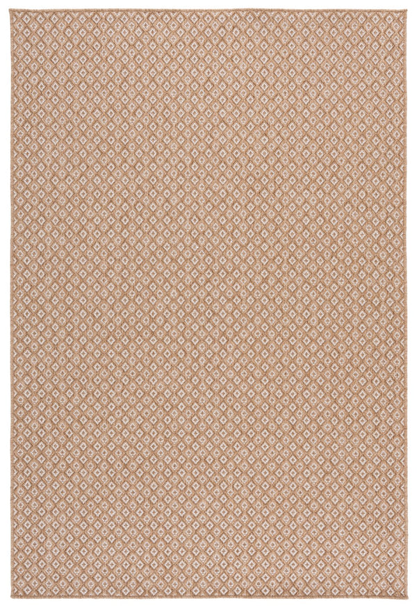 Safavieh Sisal Round Performance Rug Natural/Ivory — Low-Profile, Durable Power-Loomed Design From Turkey 6'-7" x 6'-7" SPF808C-7R