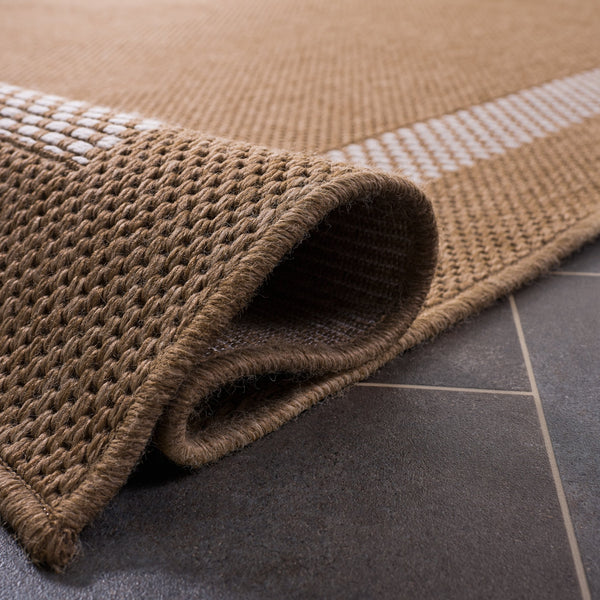 Safavieh Sisal Performance Low-Profile Natural Ivory Area Rug — Durable, Stain-Resistant, Modern Neutral Design 4'-0" x 6'-0" SPF810C-4