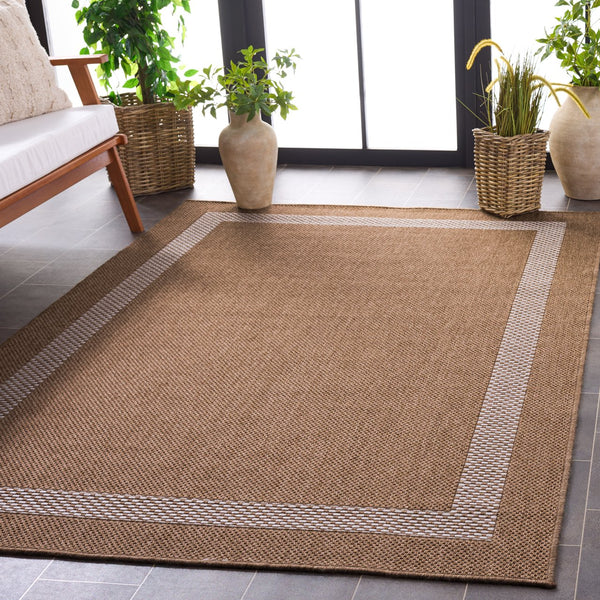 Safavieh Sisal Performance Low-Profile Natural Ivory Area Rug — Durable, Stain-Resistant, Modern Neutral Design 4'-0" x 6'-0" SPF810C-4