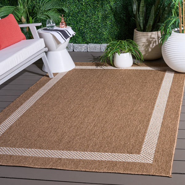 Safavieh Sisal Performance Low-Profile Natural Ivory Area Rug — Durable, Stain-Resistant, Modern Neutral Design 4'-0" x 6'-0" SPF810C-4