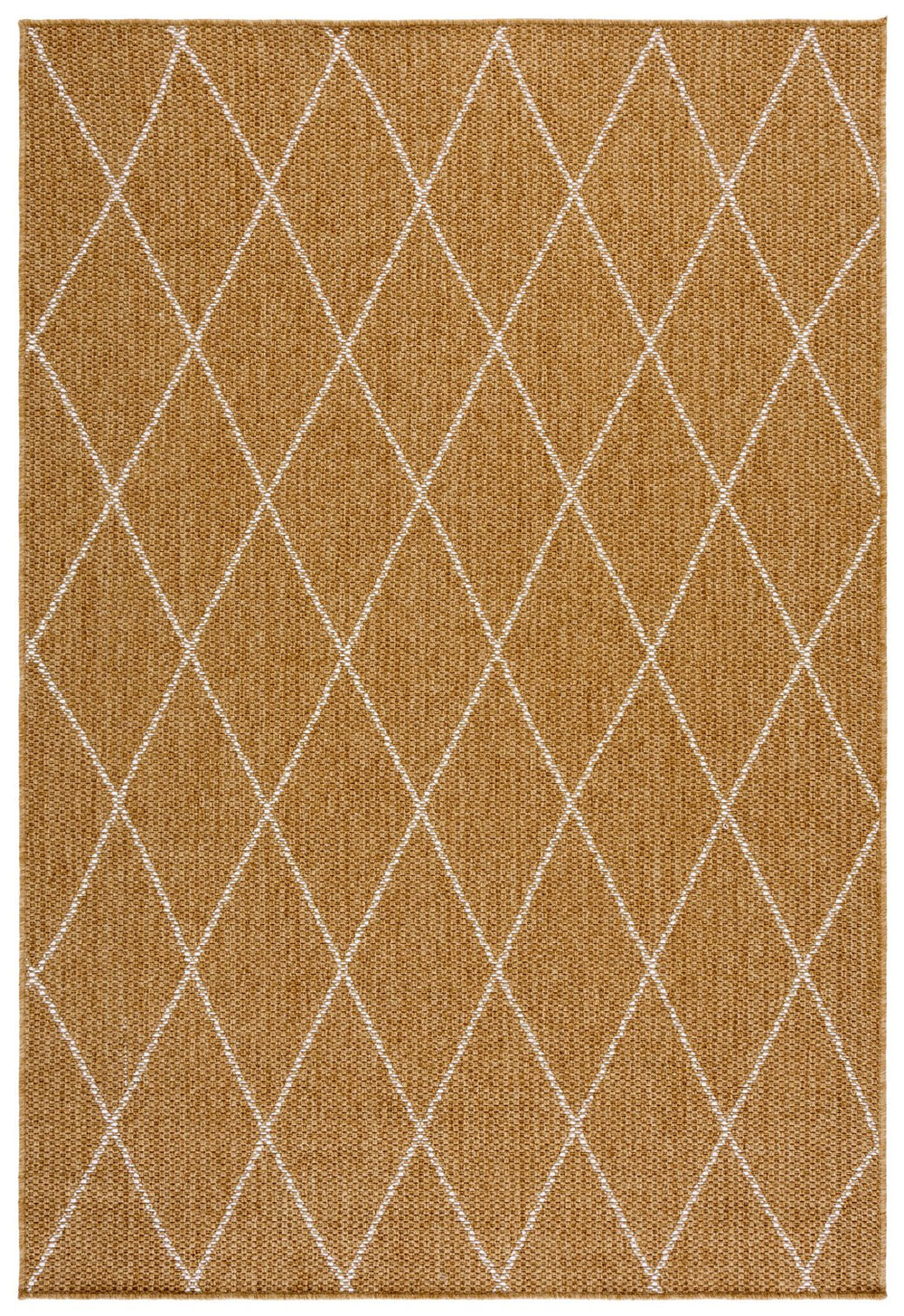 Safavieh Sisal Performance Durable Low-Profile Area Rug In Natural Ivory Tones — Stain-Resistant, Turkish Power-Loomed Elegance 5'-3" x 7'-6" SPF812C-5