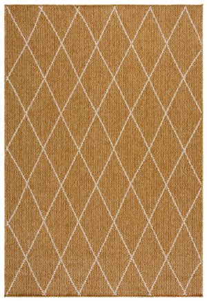 Safavieh Sisal Round Performance Rug Natural Ivory — Low-Profile, Durable Power-Loomed For Easy Care And Style 6'-7" x 6'-7" SPF812C-7R