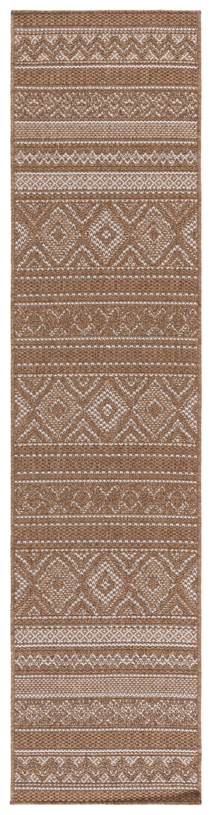 Safavieh Sisal Performance Low-Profile Natural And Ivory Area Rug — Durable, Stain-Resistant, Modern Texture Feel 4'-0" x 6'-0" SPF814C-4