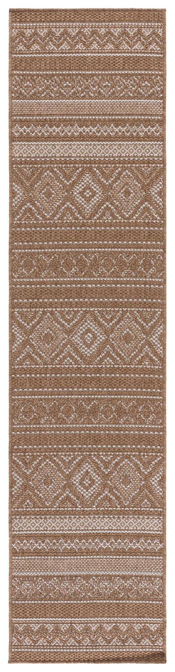 Safavieh Sisal Performance Low-Profile Natural And Ivory Area Rug — Durable, Stain-Resistant, Modern Texture Feel 4'-0" x 6'-0" SPF814C-4