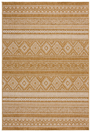 Safavieh Sisal Performance Natural Ivory Area Rug — Low-Profile, Stain-Resistant Geometric Boho Design, Durable Power-Loomed 5'-3" x 7'-6" SPF814C-5